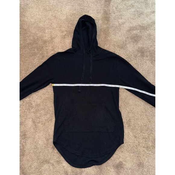 Shouthouse (Tilly’s) Black Hoodie - Lightweight Waffle Knit - Men’s Small - Picture 4 of 8